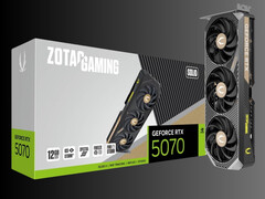 Tarjeta gráfica Zotac Gaming Nvidia RTX 5070 Solid (Fuente de la imagen: Zotac)