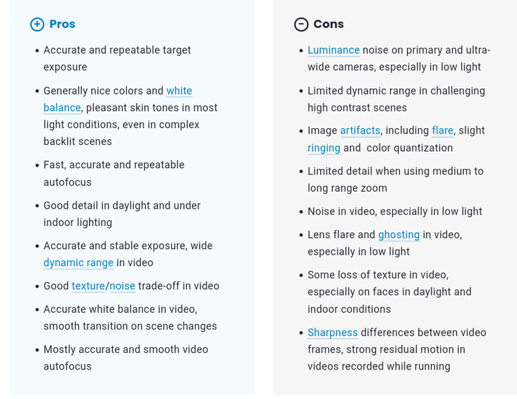 Nuevas clasificaciones de cámaras de DxOMark, desgloses de las puntuaciones del iPhone 13 y principales conclusiones tras la revisión. (Fuente: DxOMark)