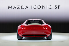 Las luces traseras del concept Mazda Iconic SP son unas de las más singulares del Salón de la Movilidad de Japón 2023. (Fuente de la imagen: Mazda)