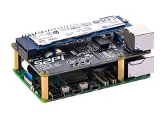 W01 U2500: Nuevo HAT para el Raspberry Pi viene con una rápida conexión de red y puerto SSD.