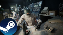 Una captura de pantalla del juego The Outlast Trials mostrando el entorno y la ambientación. (Fuente de la imagen: Steam - Editado)