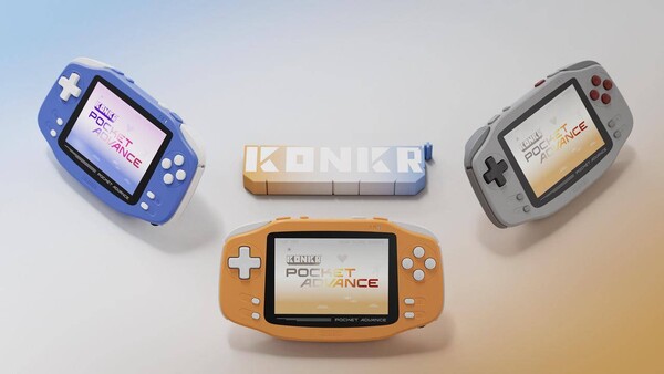 El Konkr Pocket Advance está disponible en tres colores.