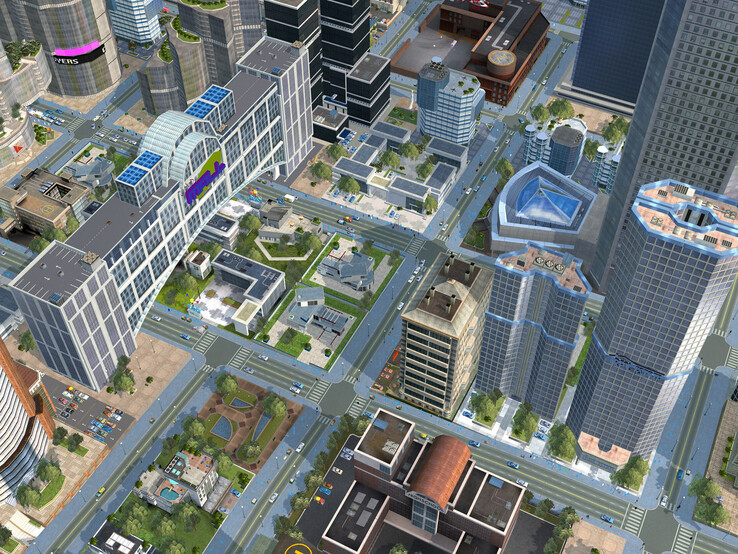 En la imagen: Las animadas ciudades se contaban entre los mayores puntos fuertes de City Life 2008 en la reseña de PC Games.