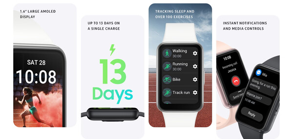 Características principales de la Galaxy Fit 3.