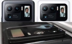 El Xiaomi Mi 11 Ultra parece elegante en los renders, pero la captura de pantalla filtrada en vídeo cuenta una historia diferente. (Fuente de la imagen: @BenGeskin/Tech Buff PH - editado)