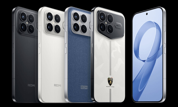 Se rumorea que el Poco F8 Ultra se lanzará en los acabados primero y tercero en los que está disponible el Redmi K90 Pro Max, de izquierda a derecha. (Fuente de la imagen: Xiaomi)