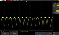 25% de luminosidad: 120,47 Hz PWM