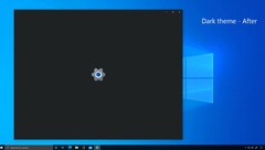 Windows 10 21H1 hará coincidir las pantallas de inicio de los programas con el tema elegido. (Fuente de la imagen: Microsoft)