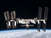 La ISS en órbita (Fuente de la imagen: NASA; recortada)