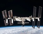 La ISS en órbita (Fuente de la imagen: NASA; recortada)