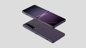 Xperia 1 V (Fuente de la imagen: GreenSmartphones/@OnLeaks)