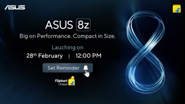 El Asus 8z llega a Flipkart. (Fuente: Asus IN vía Twitter)