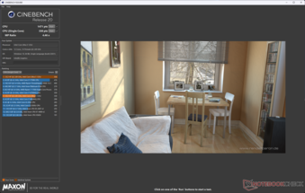 Las puntuaciones de Cinebench R20 sufren un enorme impacto en la batería
