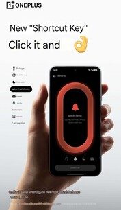 La nueva tecla de acceso directo en el 13T.