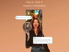 La nueva función AI Edit Genie de la serie 15. (Fuente de la imagen: Realme)