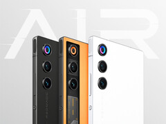 Nubia lanzó el RedMagic 10 Air a principios de este año en tres opciones de color. (Fuente de la imagen: Nubia)