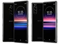 El Sony Xperia 1 (L) y el Xperia 5 (R) tienen pantallas OLED de 21:9. (Fuente de la imagen: Sony - editado)