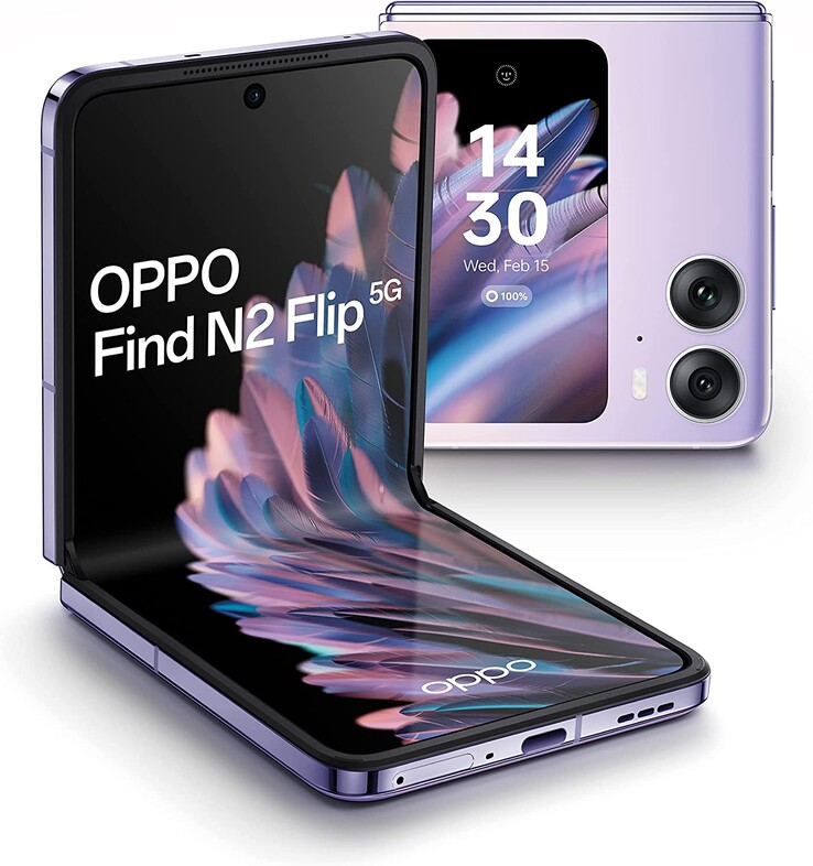 Es posible que OnePlus se inspire en el diseño del Oppo Find N2 Flip (en la imagen), ya que ambos fabricantes pertenecen a la misma empresa. (Imagen vía Oppo)