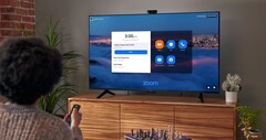 Algunos usuarios de Amazon Fire TV Omni Series ya pueden utilizar una app de Zoom en su televisor. (Fuente de la imagen: Amazon Fire TV)