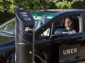 Un coche Uber eléctrico (Fuente de la imagen: Uber)
