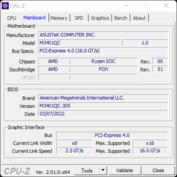 CPU-Z: Placa base