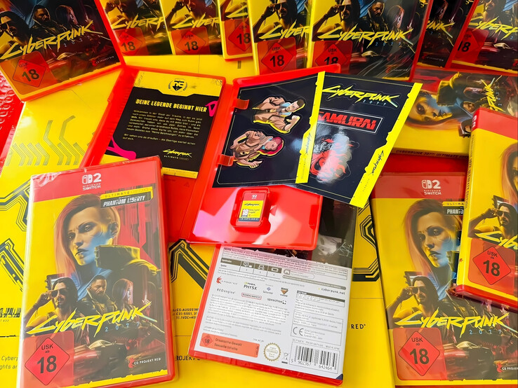 Cyberpunk 2077: Ultimate Edition retail case (Fuente de la imagen: cuenta Croc Oclock X)