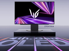 El UltraGear OLED 27GX700A no competirá con su rival Gigabyte en precio a nivel mundial. (Fuente de la imagen: LG)