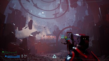 En la imagen: una captura de pantalla del juego Metal Eden.