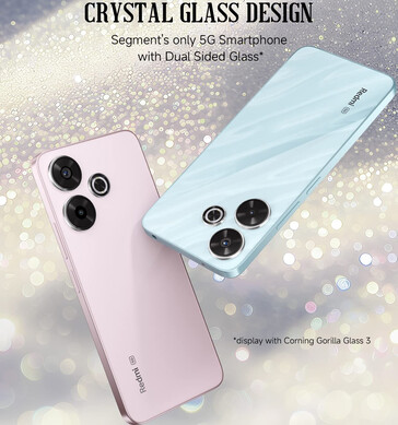 Diseño del Redmi 13 5G (Fuente de la imagen: Amazon)
