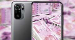 El Redmi Note 10 ha tenido que soportar al menos tres rondas de subidas de precio desde su lanzamiento en la India. (Fuente de la imagen: Redmi/CoinWorld - editado)