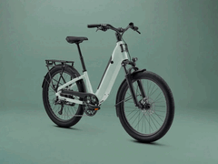 La bicicleta eléctrica Vida E+ EX cuenta con una batería extraíble de 700 Wh