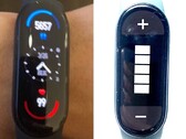 Las supuestas fotos espía de la Xiaomi Mi Band 6 muestran la brillante pantalla completa del dispositivo. (Fuente de la imagen: Weibo - editado)