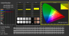 CalMAN - ColorChecker (calibrado)