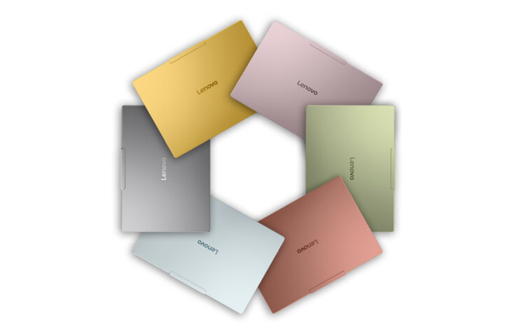 El IdeaPad Slim 5 Ultra 14IWC11 se puede configurar en varios colores en algunos mercados.