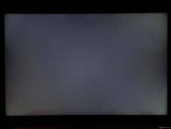 Ligera fuga de luz de fondo
