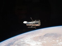 Una imagen del telescopio espacial Hubble en órbita (Fuente de la imagen: NASA; recortada)