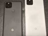 El filtrador compartió una foto del Google Pixel 4a 5G y Pixel 5 (Fuente de la imagen: 9to5Google)