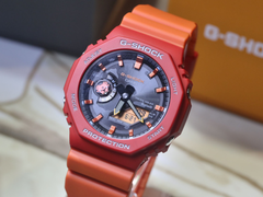 Los relojes Casio Galapagos x G-Shock (GA-B2100DF-4A en la imagen) llegan a Europa. (Fuente de la imagen: MyNavi News)