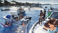 Una captura de pantalla de GTA VI