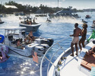 Una captura de pantalla de GTA VI