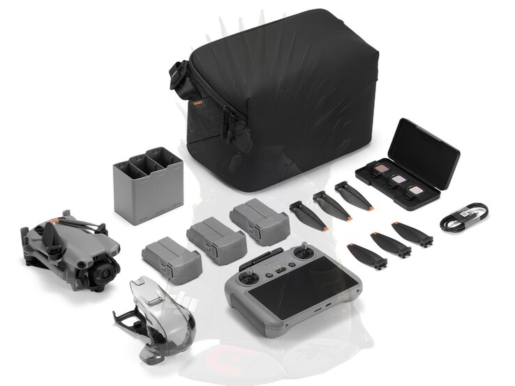 El combo DJI Mini 5 Pro Fly More con DJI RC2. (Fuente de la imagen: @quadro-news)