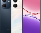 El smartphone Oppo A5x 5G viene en opciones de color azul medianoche y blanco láser (Fuente de la imagen: Oppo)