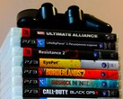 A diferencia de la Xbox 360, los discos de juegos de la PlayStation 3 de Sony eran de Blu-ray.