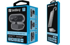 Sandberg USB Webcam Flex 1080P HD y USB-C All-in-1 Docking Station (Fuente: Sandberg)