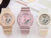 La nueva serie Casio G SHOCK para mujer GMAP2100: Desde la izquierda: GMA-P2100ST-9A, GMA-P2100ST-4A, GMA-P2100ST-7A. (Fuente de la imagen: Casio)