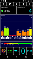 Prueba de GPS en una ventana (sin Adventure Pack)