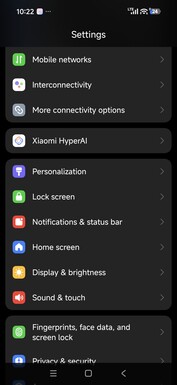 Análisis del smartphone Xiaomi 17 HyperOS 3