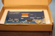La pantalla real viene como una PCB