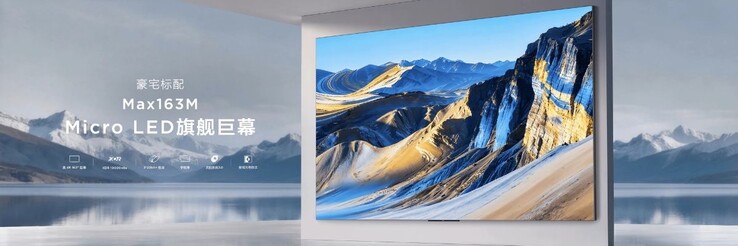El televisor Micro LED de 163