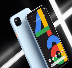 La edición Barely Blue del Pixel 4a sólo estará disponible en EE.UU. y Japón. (Fuente de la imagen: Google)